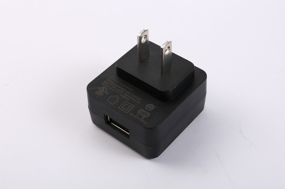 De zwarte Adapter 5V 1.2A 5V 0.5A IEC60335 IEC60065 van de Kleuren6w 5V 1A PD USB Macht