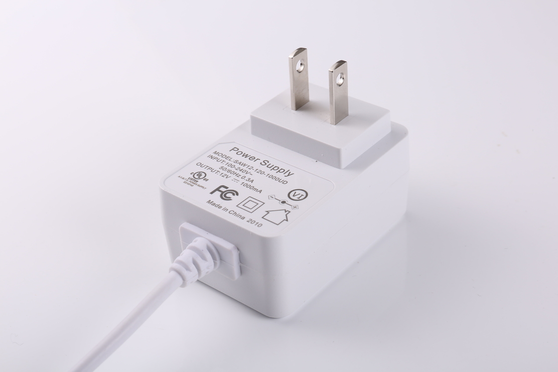 12W de Adapterabs van de machtsschakelaar van de de Omschakelingsadapter van PC 12V FCC UL UKCA SAA kc PSE